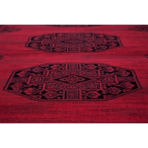red black rug   