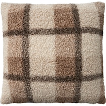 redford light brown accent pillow   