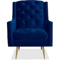 redmond blue accent chair   