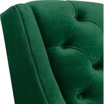 redmond green accent chair   