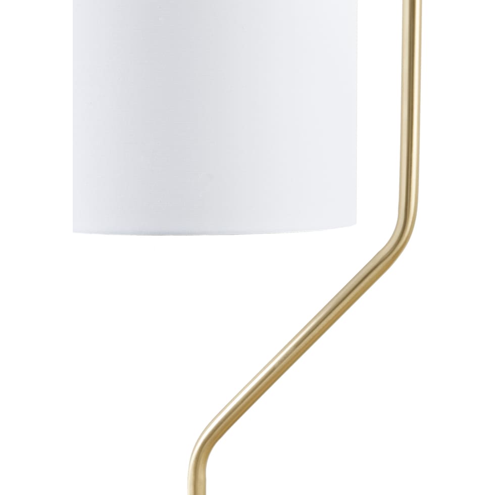 redondo gold floor lamp   