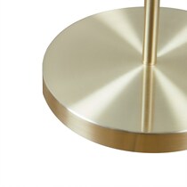 redondo gold floor lamp   