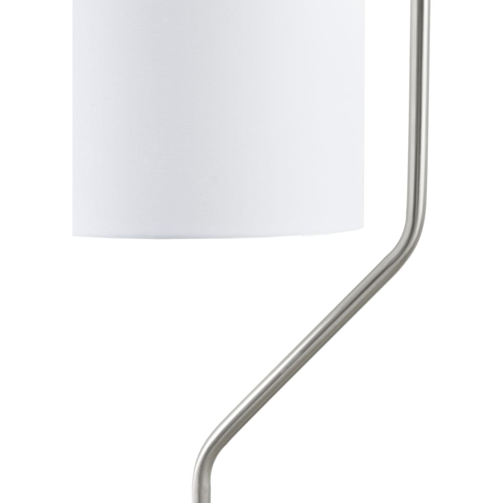 redondo silver floor lamp   