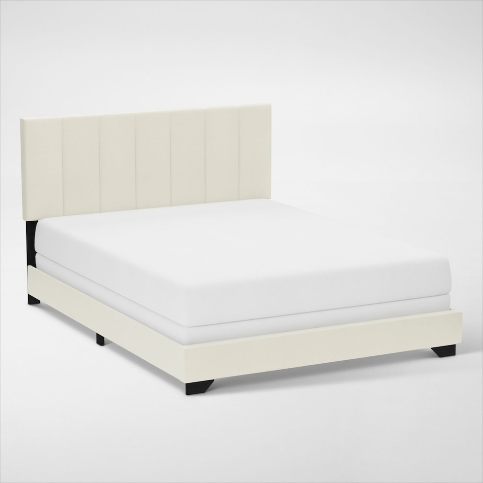 reece neutral queen bed   