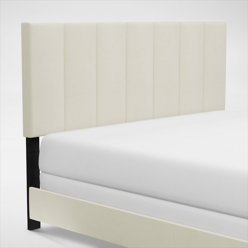 reece neutral queen bed   