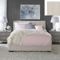 reece neutral queen bed   