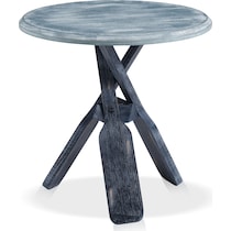 reel gray side table   