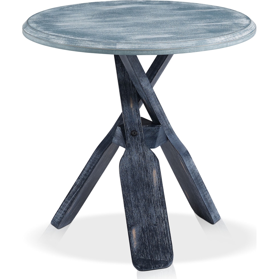 reel gray side table   