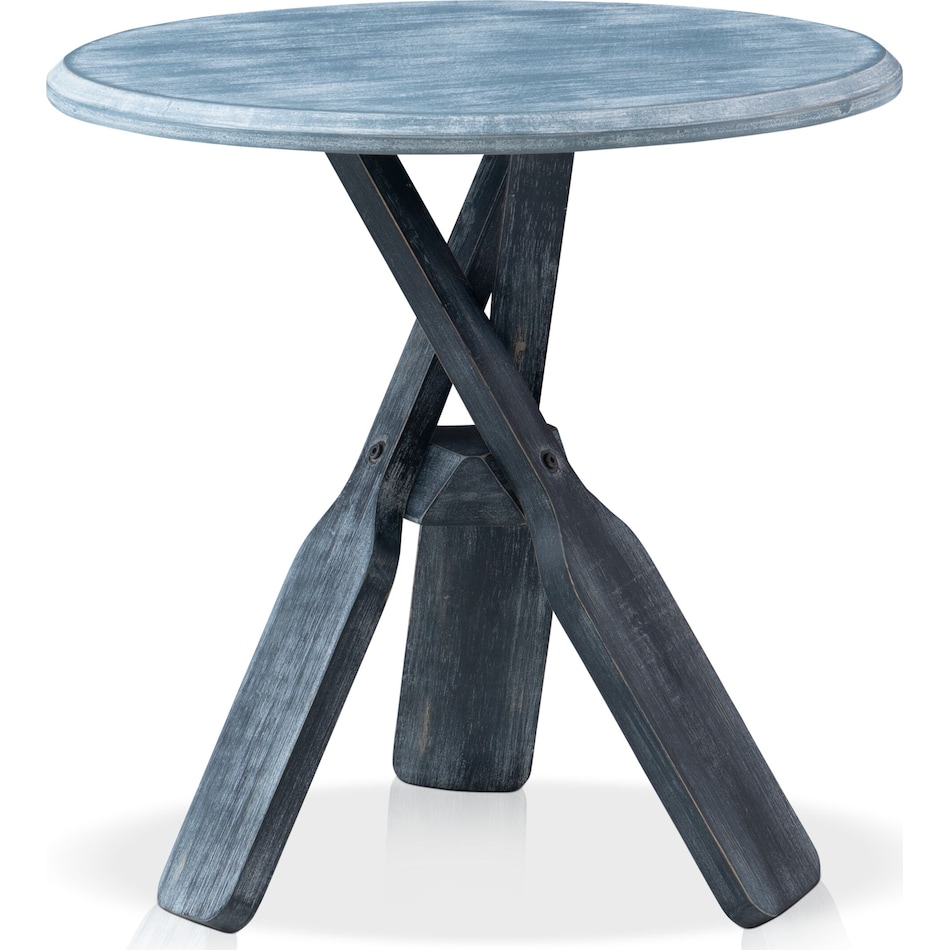 reel gray side table   