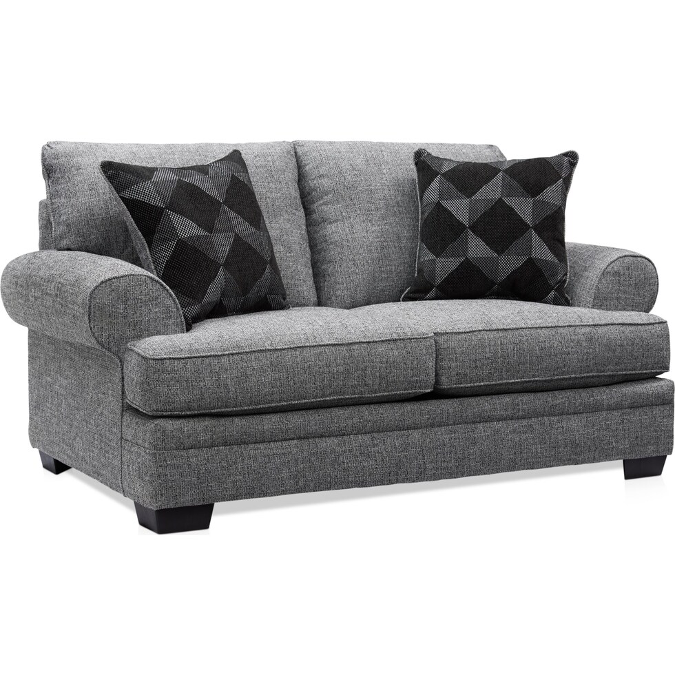 reese gray loveseat   