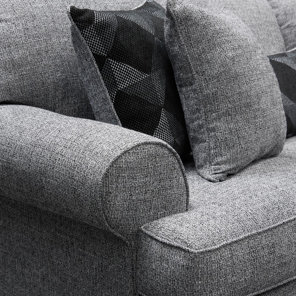reese gray loveseat   