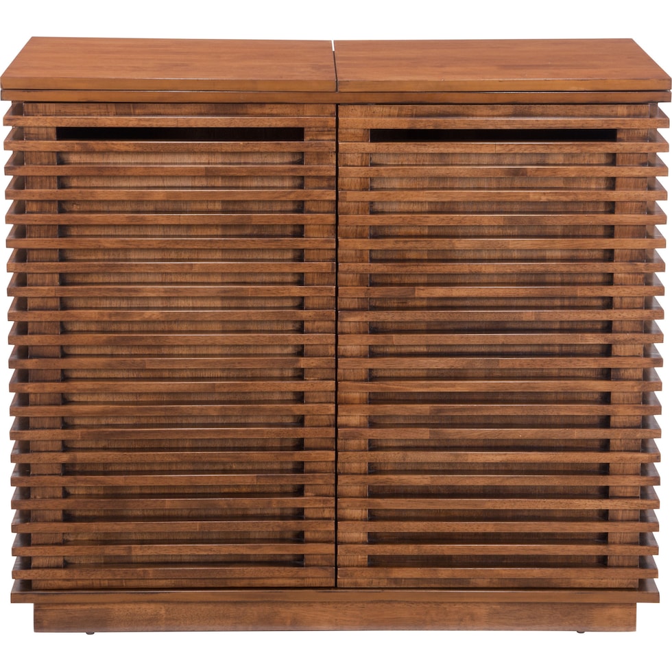 regents dark brown bar cabinet   