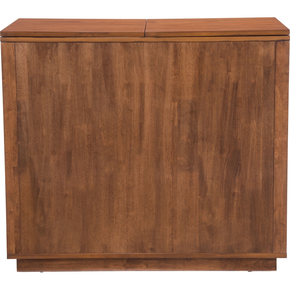 regents dark brown bar cabinet   