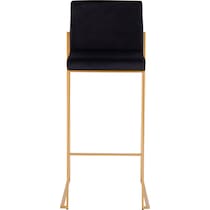 reine black bar stool   