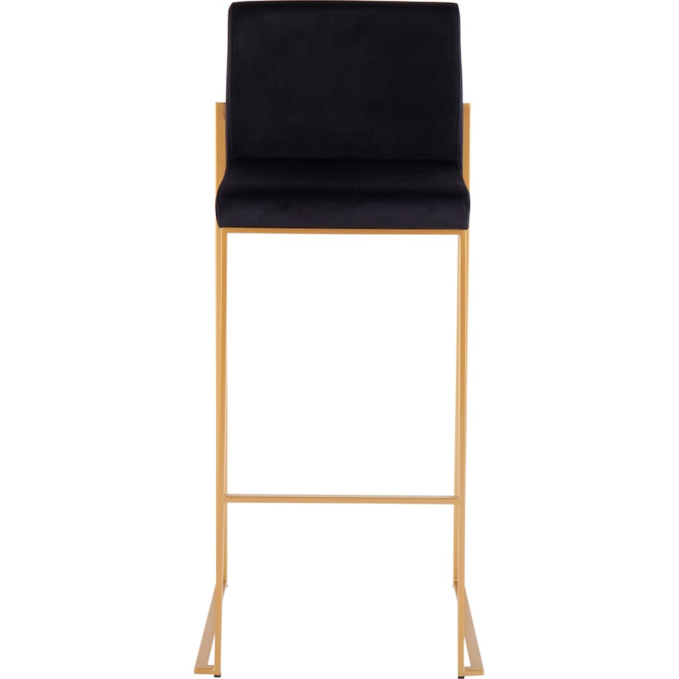 reine black bar stool   