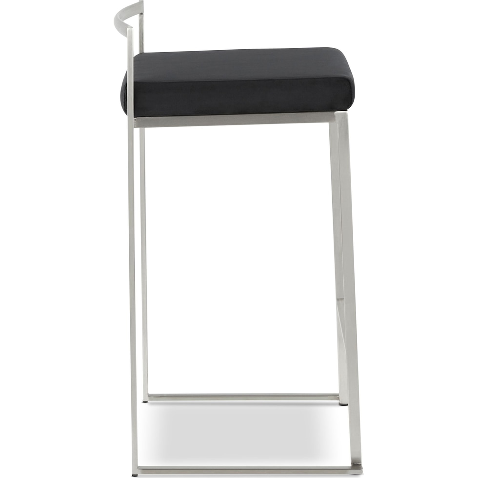 reine black counter height stool   