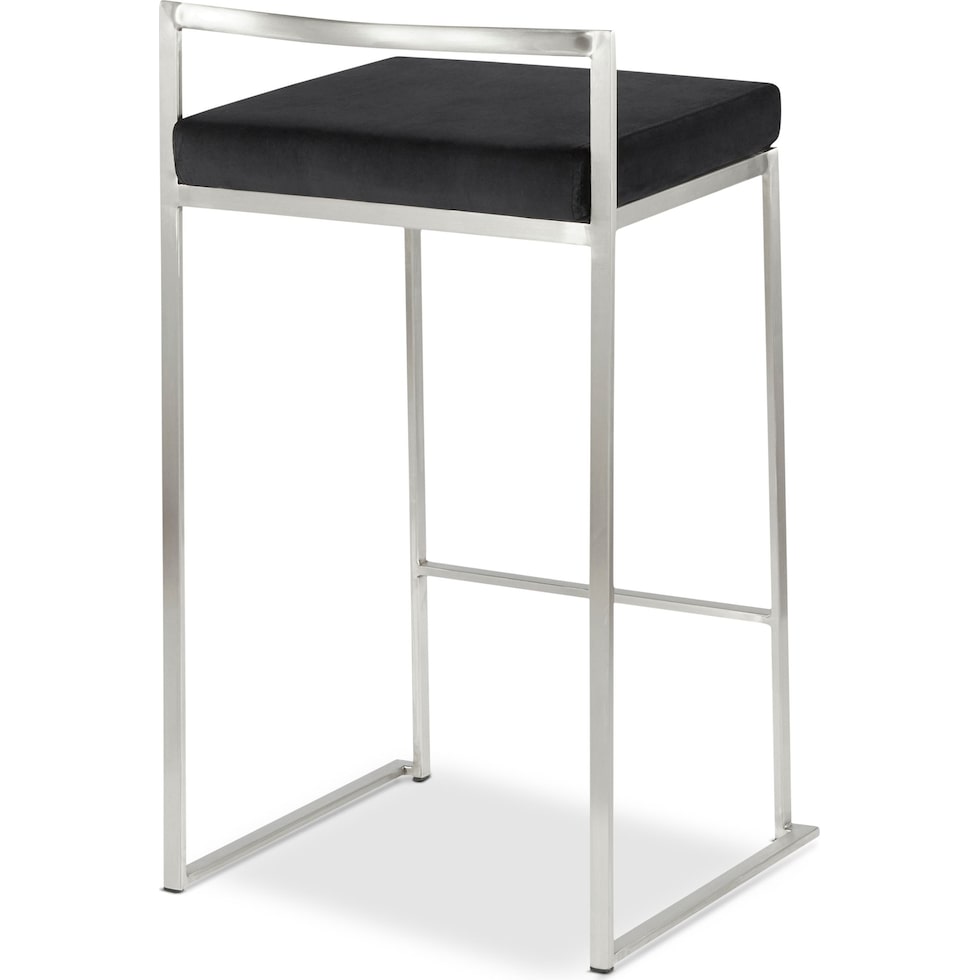 reine black counter height stool   