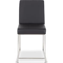 reine black dining chair   