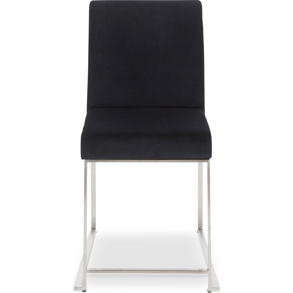reine black dining chair   