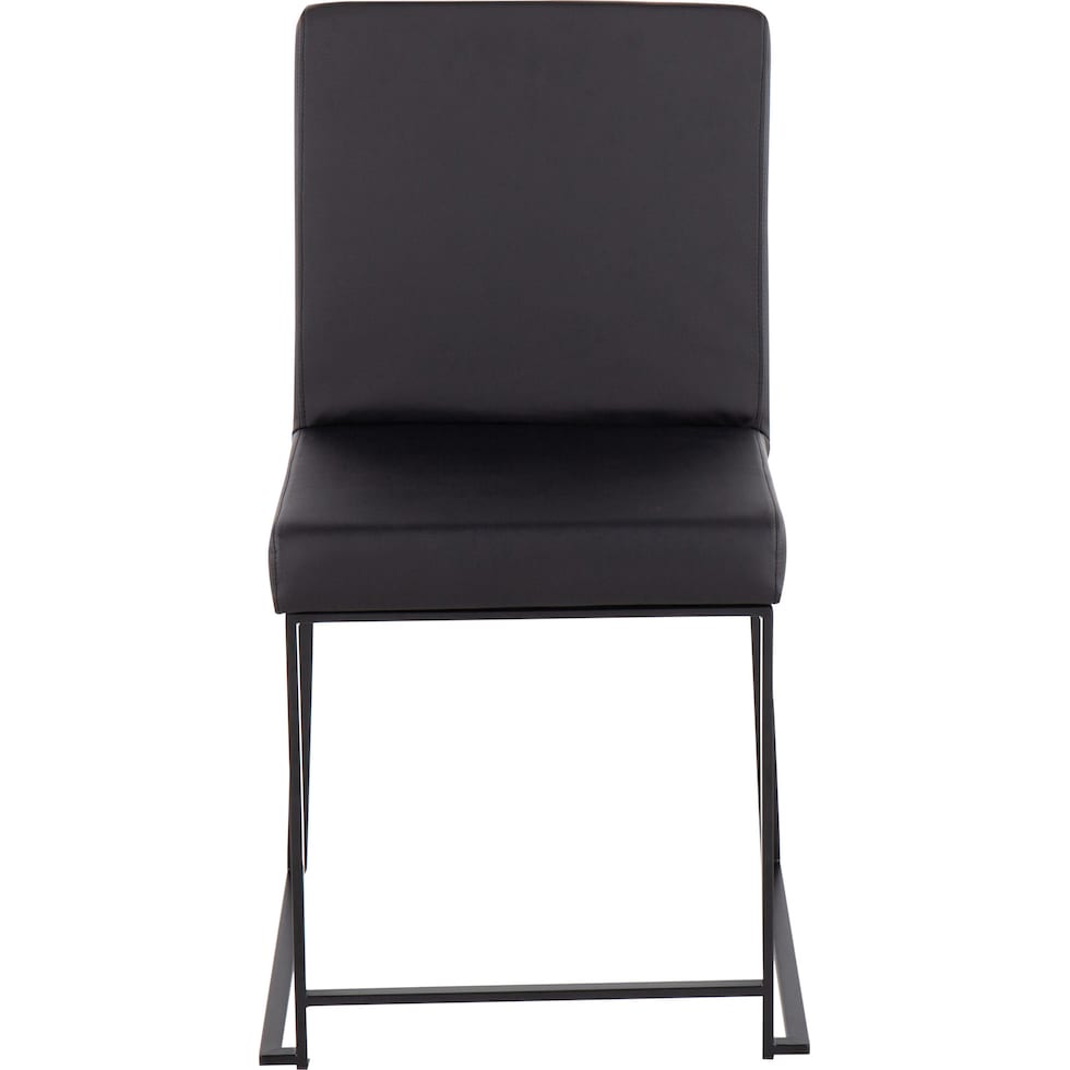 reine black dining chair   