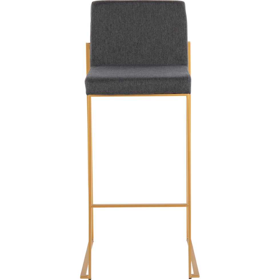 reine gray bar stool   