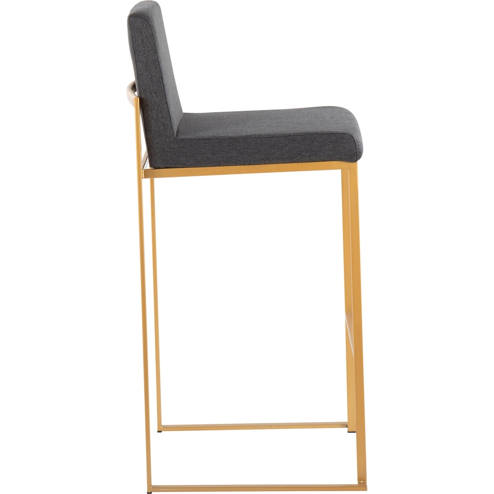 reine gray bar stool   