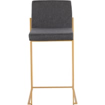 reine gray counter height stool   