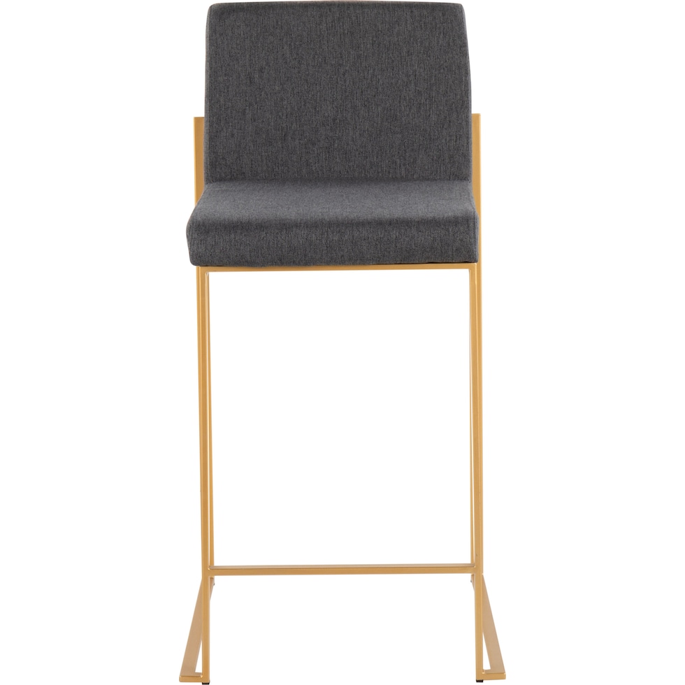 reine gray counter height stool   