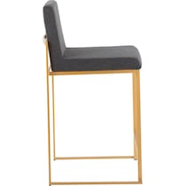 reine gray counter height stool   