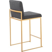 reine gray counter height stool   