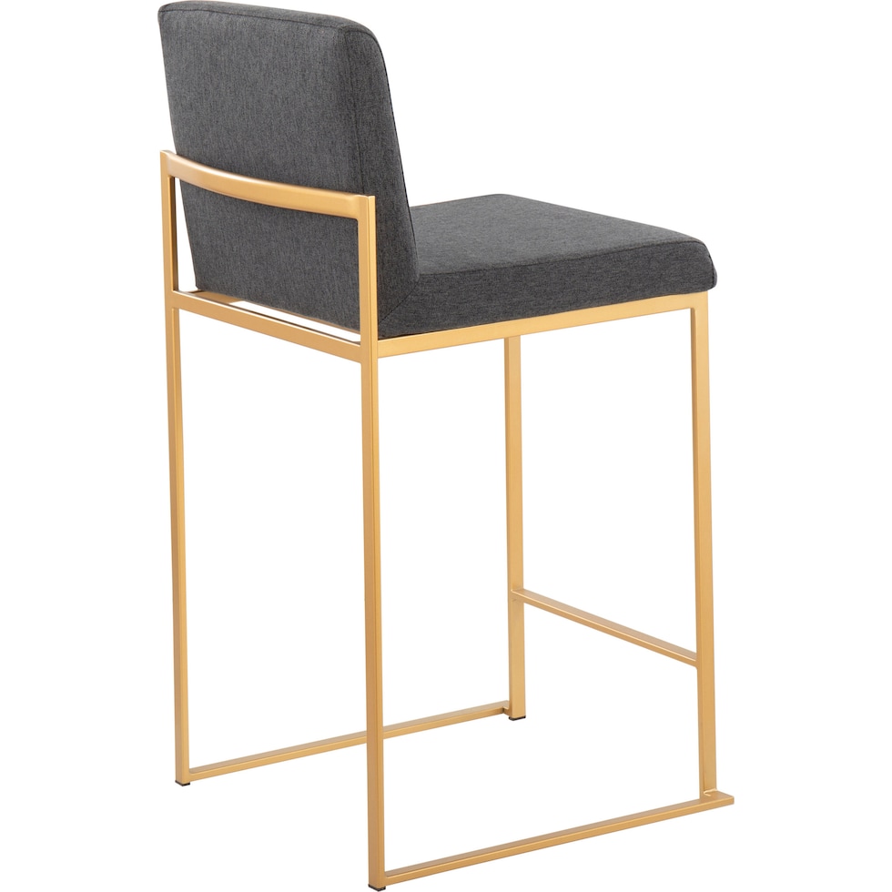 reine gray counter height stool   