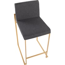 reine gray counter height stool   