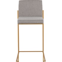 reine gray counter height stool   