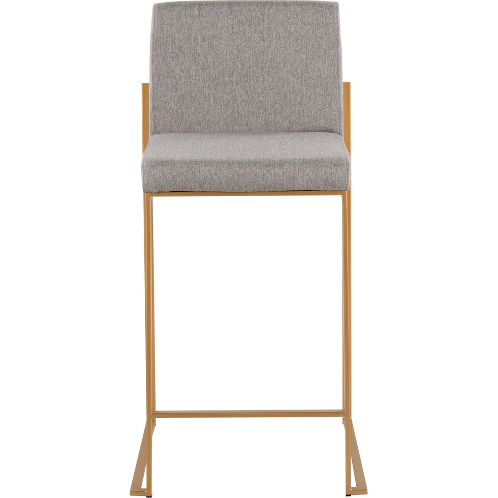 reine gray counter height stool   