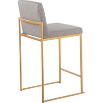 reine gray counter height stool   