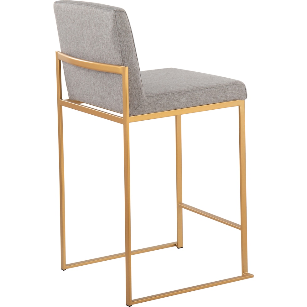 reine gray counter height stool   
