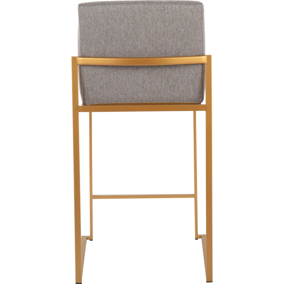 reine gray counter height stool   