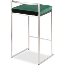 reine green counter height stool   