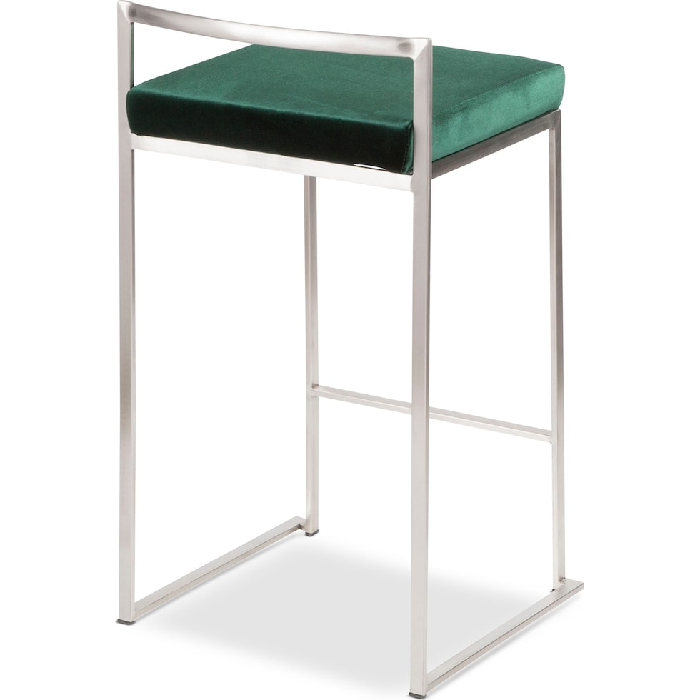 reine green counter height stool   