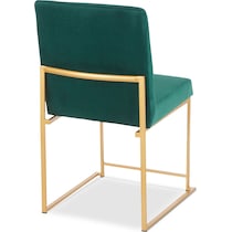 reine green dining chair   