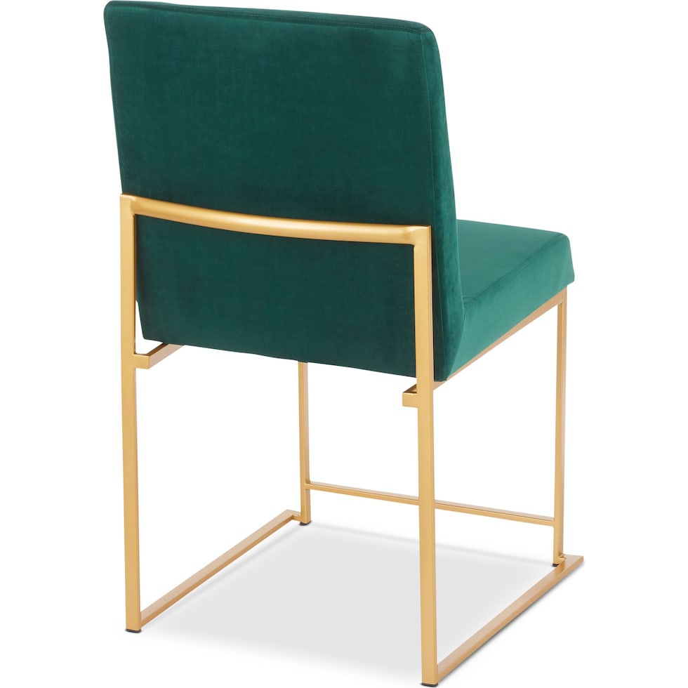 reine green dining chair   