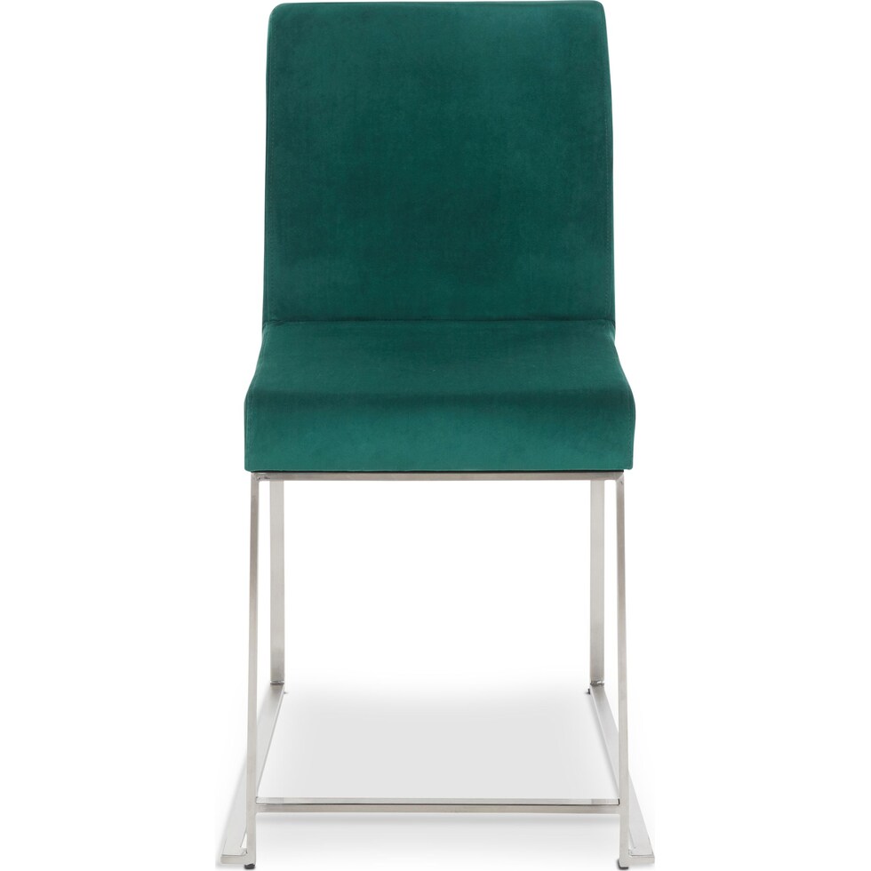 reine green dining chair   