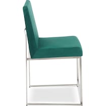 reine green dining chair   