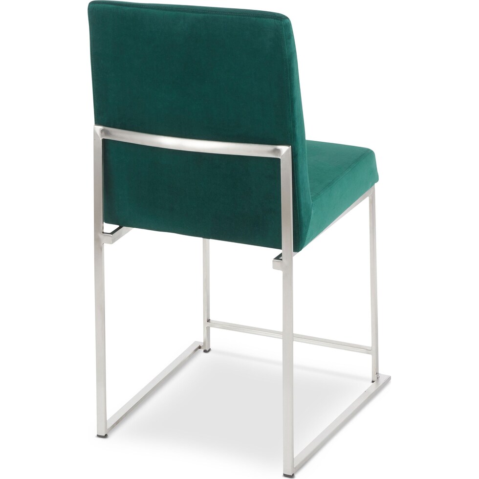 reine green dining chair   