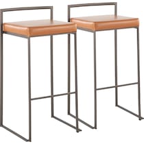 reine light brown bar stool   