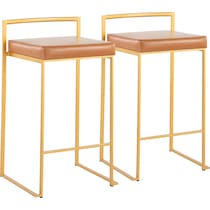 reine light brown counter height stool   