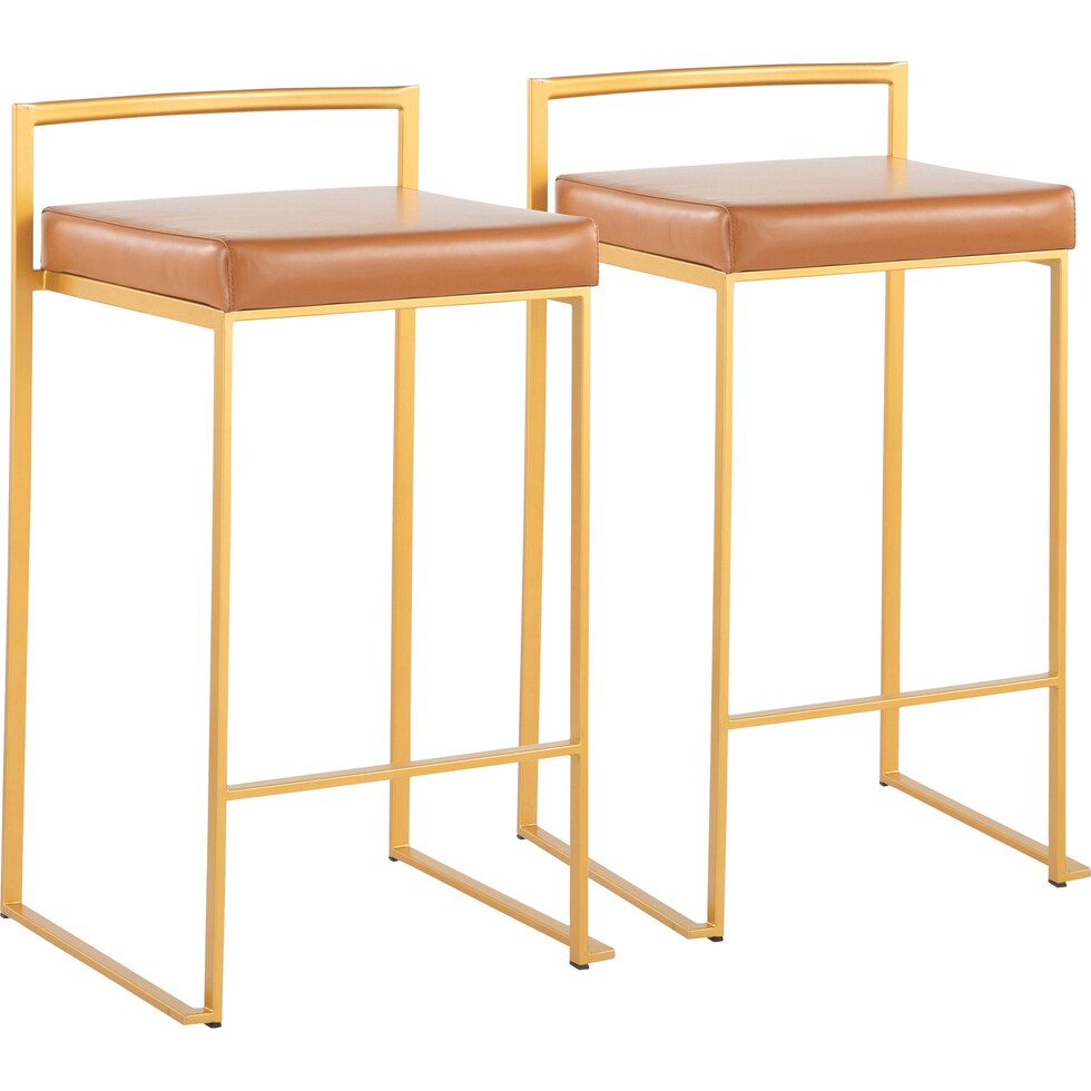 reine light brown counter height stool   