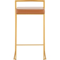 reine light brown counter height stool   