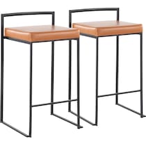 reine light brown counter height stool   