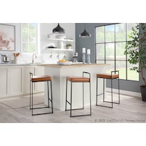 reine light brown counter height stool   